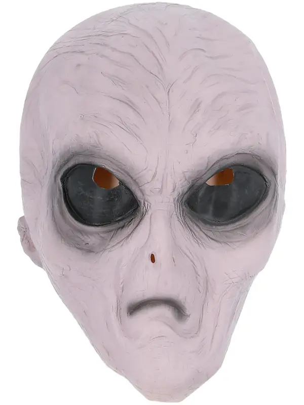 Alien Latex Mask, Purple - Image 3