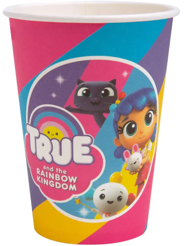True and The Rainbow Kingdom Tableware Party Cups - Image 2