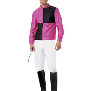 Jockey Costume, Pink & Black