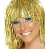 Cyber Tinsel Wig, Gold