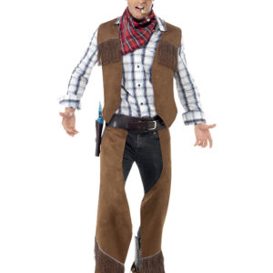 Fringe Cowboy Costume, Brown