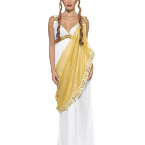Helen of Troy Costume, White & Gold