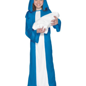 Mary Child Costume, Blue