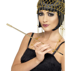 Gold Extendable Cigarette Holder, Gold