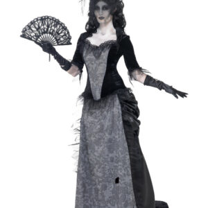 Ghost Town Black Widow Costume, Grey
