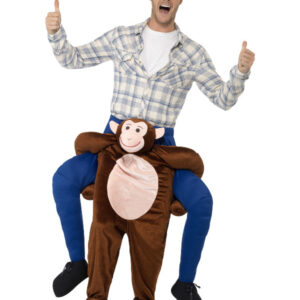 Piggyback Monkey Costume, Brown