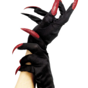 Halloween Gloves, Black