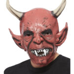 Devil Demon Mask, Red