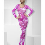 Tie Dye Pink Bodysuit, Pink