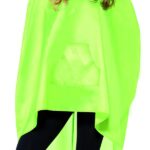 Flower Party Poncho, Green