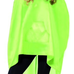 Flower Party Poncho, Green