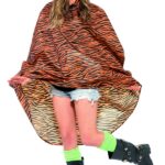 Tiger Party Poncho, Tiger Print