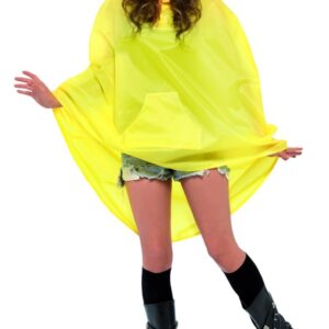 Duck Party Poncho, Yellow