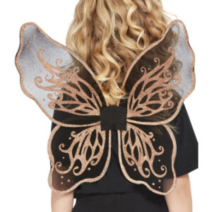 Dark Botanicals Butterfly Wings, 43cm/17in, Gold,