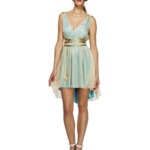 Fever Grecian Queen Costume, Blue