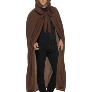 Gravekeeper Hooded Cloak, Brown