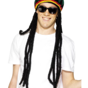 Rasta Beret, Black & Yellow