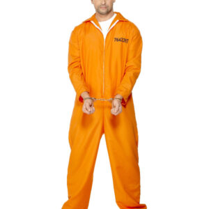 Escaped Prisoner Costume, Orange