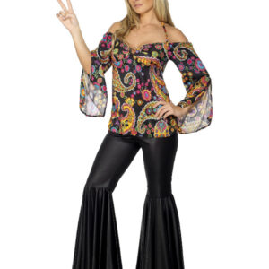 Hippie Costume, Female, Black