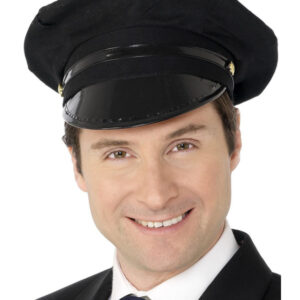 Chauffeur Hat, Black