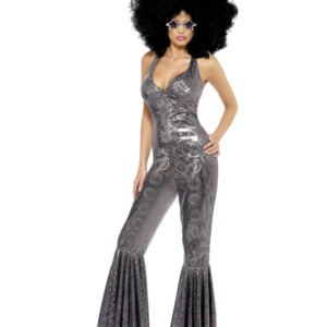 Disco Diva Costume, Silver