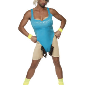 Lets Get Physical, Work Out Costume, Blue