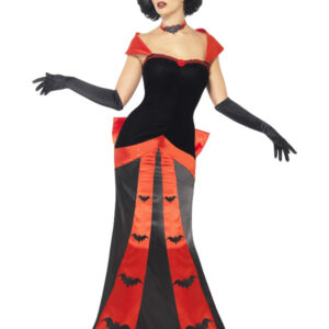 Glam Vampiress Costume, Black