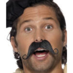 Frenchman Moustache, Black
