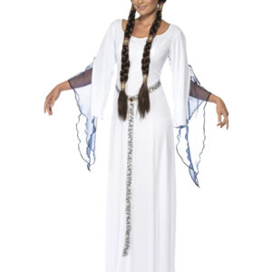 Medieval Maid Costume, White