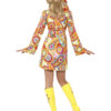 60s Hippy Costume, Multi-Coloured - Image 3