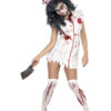 Zombie Nurse Costume, White