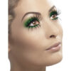 Eyelashes, Top and Bottom Set, Long, Black