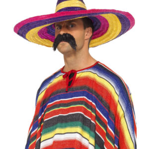 Large Sombrero, Multi-Coloured