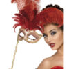 Baroque Fantasy Eyemask, Red