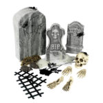24 Piece Graveyard Collection, Grey