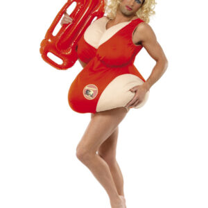 Baywatch Costume, Red