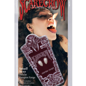 Scarecrow Love Bite Fangs, Dental Fix, White