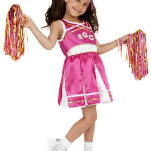 Cheerleader Costume, Child, Pink