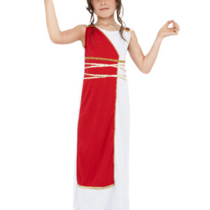 Grecian Girl Costume, Red