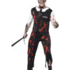 Zombie Policeman Costume, Black