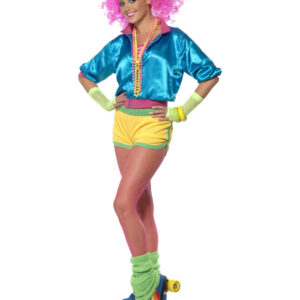 Skater Girl Costume, Neon