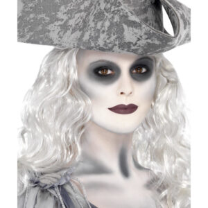 Smiffys Make-Up FX, Ghost Ship Kit, Grease, Black