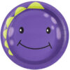 Monster Tableware, Party Plates, Purple x8