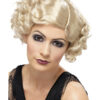 20s Flirty Flapper Wig, Blonde