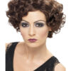 20s Flirty Flapper Wig, Brown
