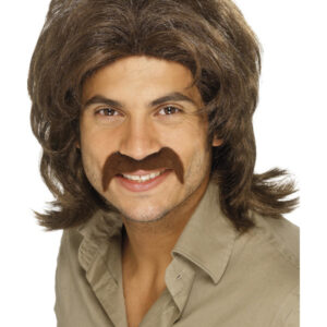 70s Retro Wig, Brown