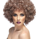 Afro Wig, Blonde & Brown