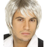 Boy Band Wig, Blonde & Brown