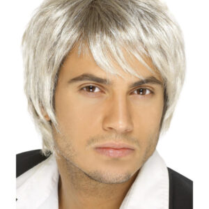 Boy Band Wig, Blonde & Brown