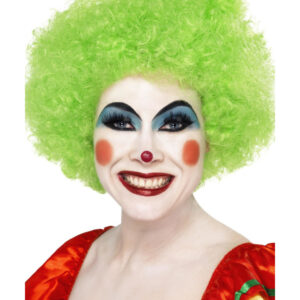 Crazy Clown Wig, Green